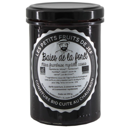 Confiture Baies de la Forêt Bio