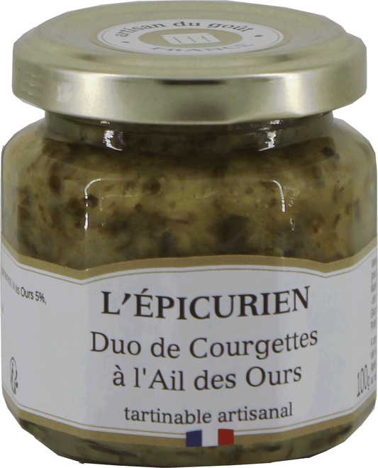 Tartinable - Duo de courchettes a l'ail des Ours