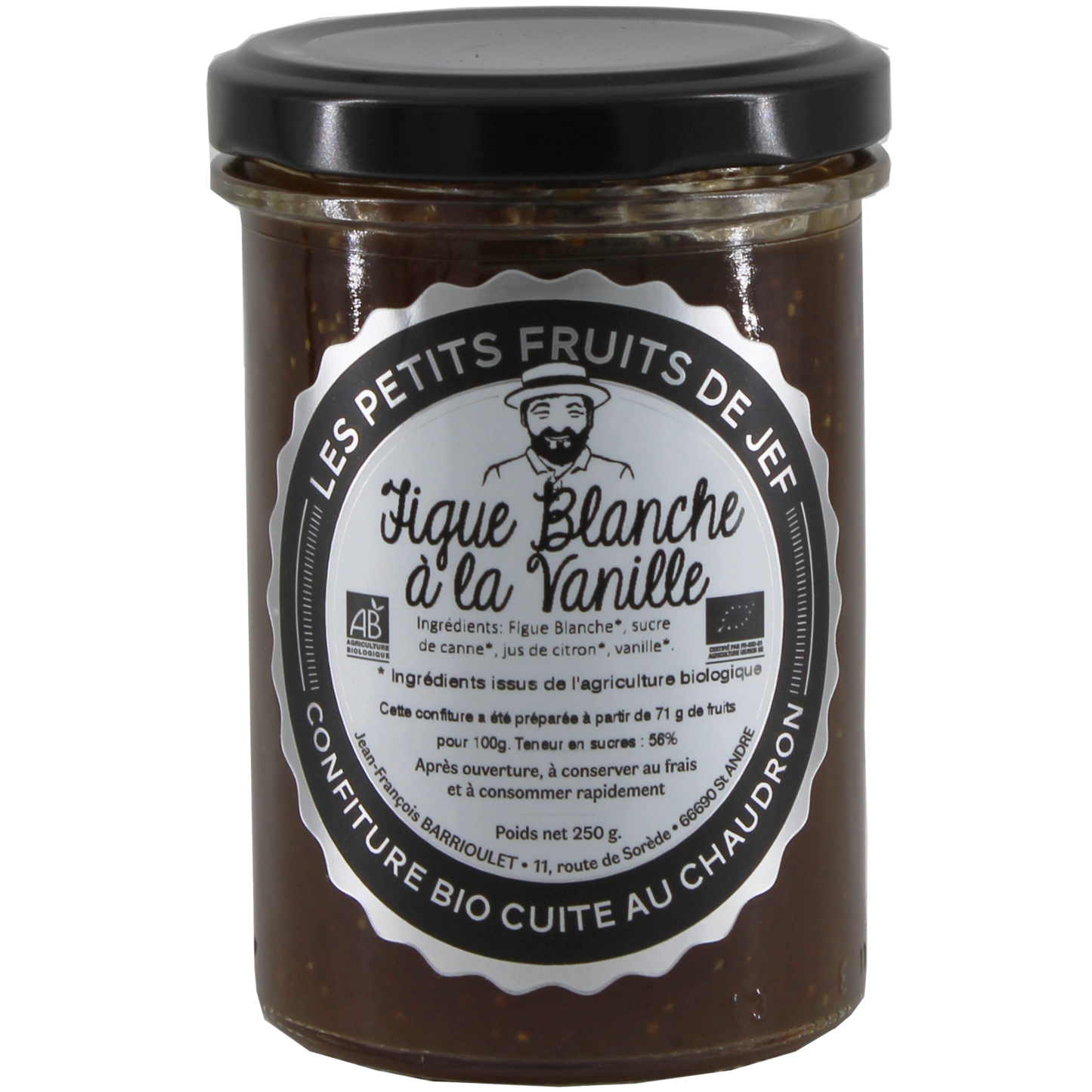 Confiture Figue Blanche Bio