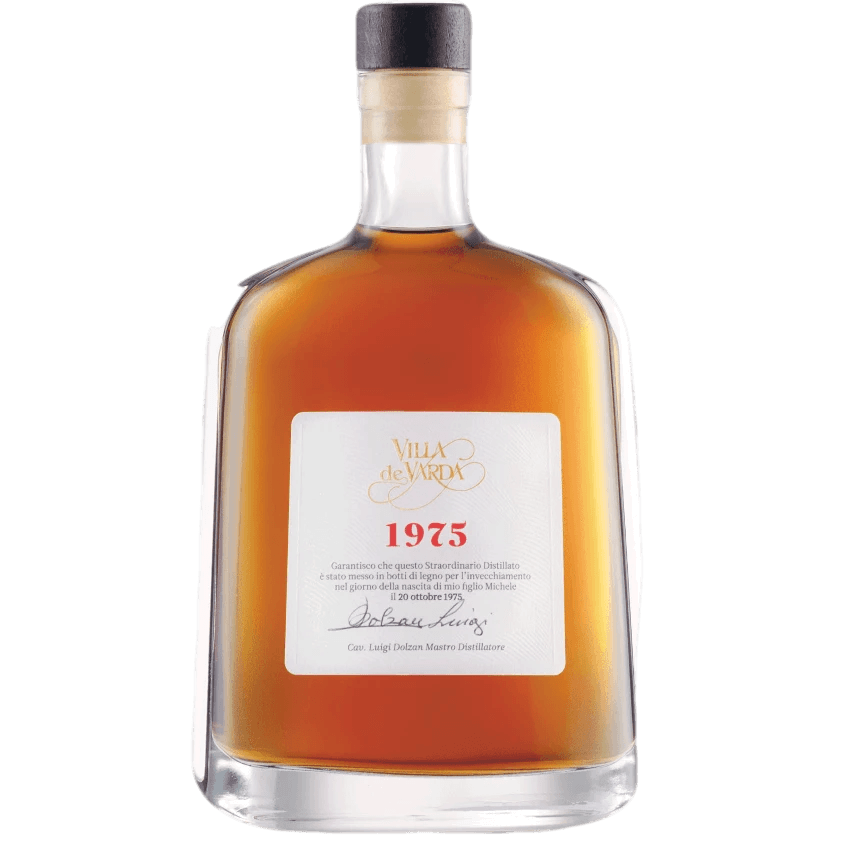 Villa de Varda Grappa Stravecchia Di Vino 1975 Spirituosen Villa de Varda 